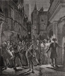 People Take to the Streets of Paris, 1789